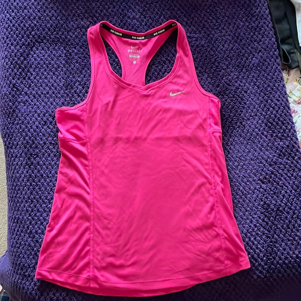 Nike dri-fit racer back running tank